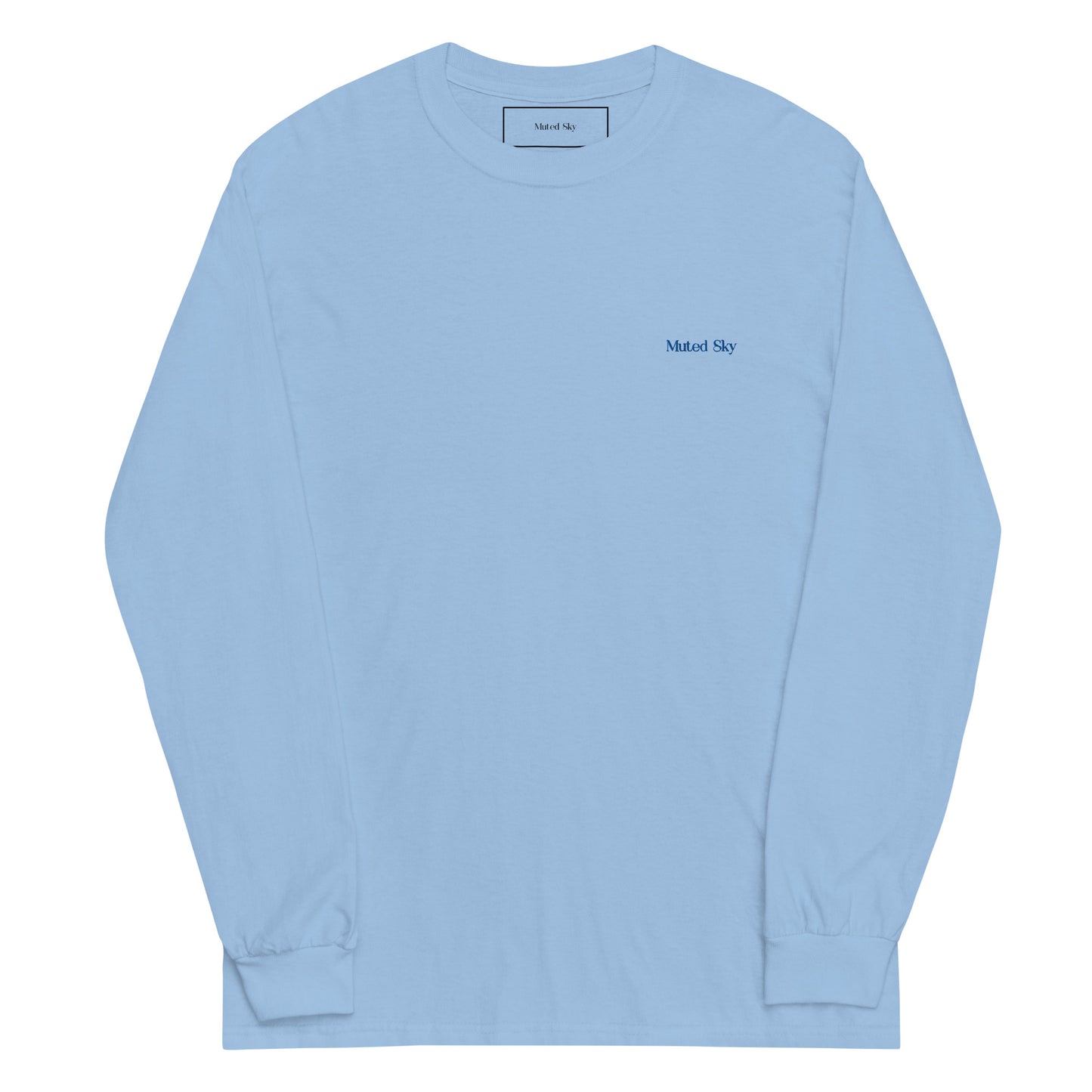 Beach Day Embroidered Long Sleeve Shirt