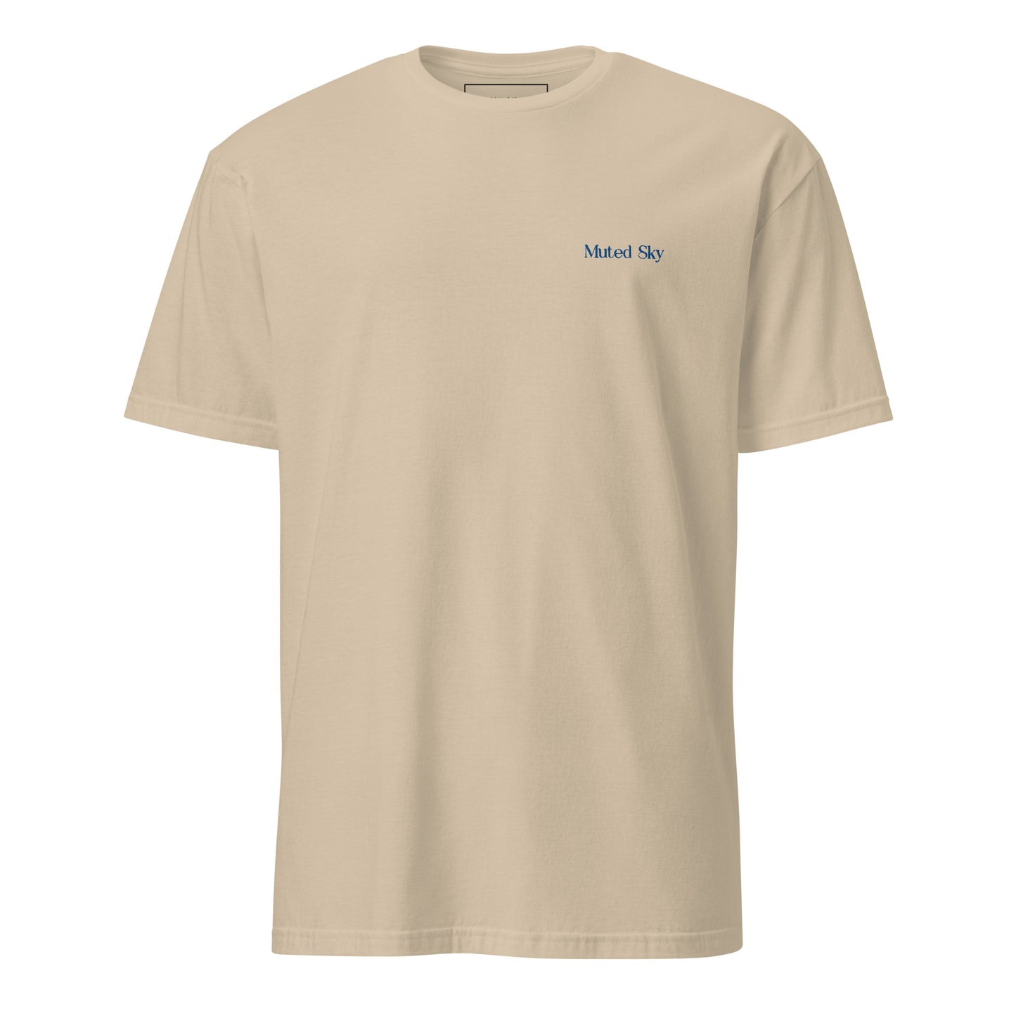 Beach Day Embroidered Tee Sand