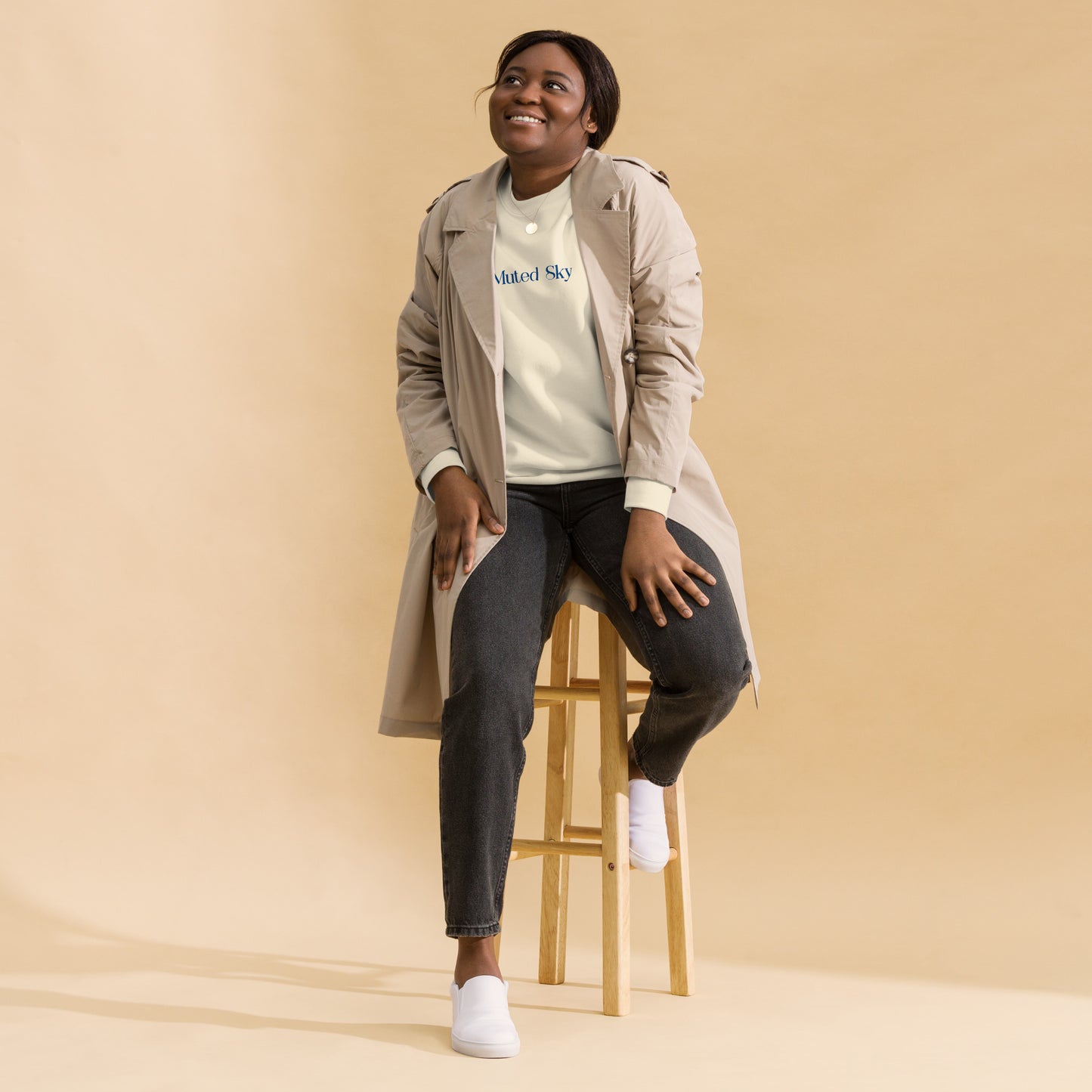 Beach Day Embroidered Sweatshirt